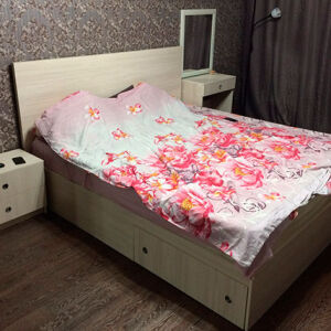 Ліжко в спальню з висувними ящиками KS-390