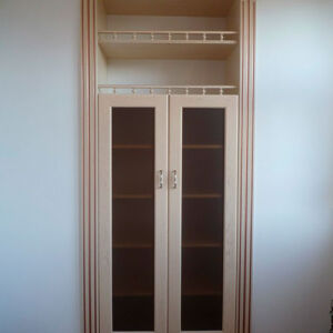 Встроенный шкаф в гостиной VSHG-071
