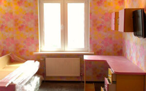 Детская модульная мебель в розовых тонах DMM-435