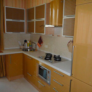 Модульна кухня коричневого кольору MK-350