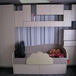 красивая модульная мебель в детскую
