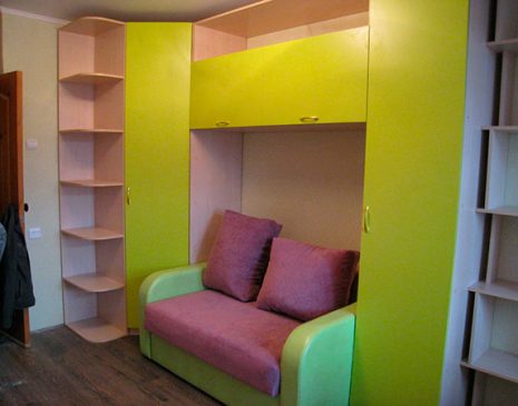 Кольорові модульні меблі в дитячу кімнату DMM-183