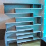 Модульная мебель в гостиную голубого цвета